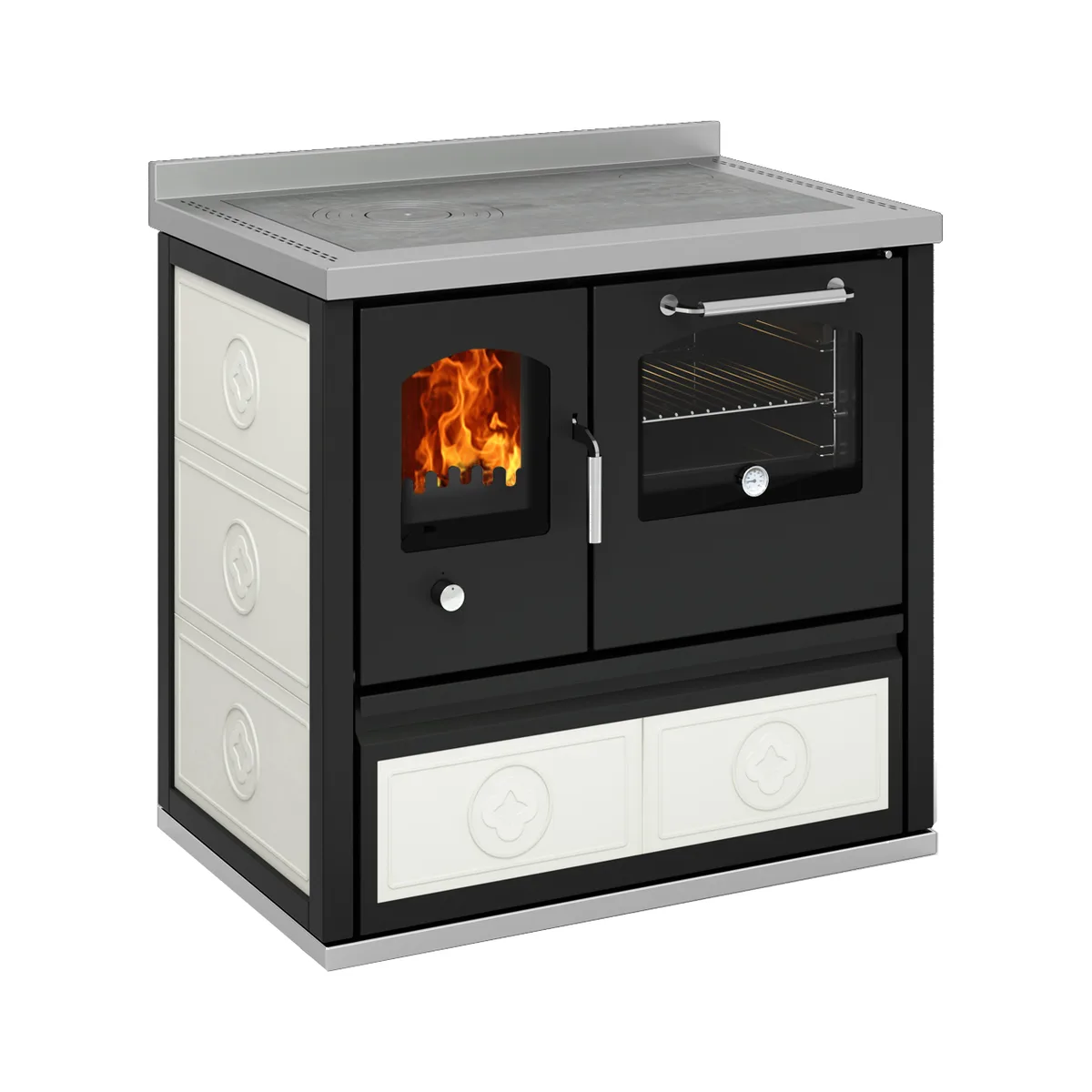 De Manincor E90P, cuisinière à bois