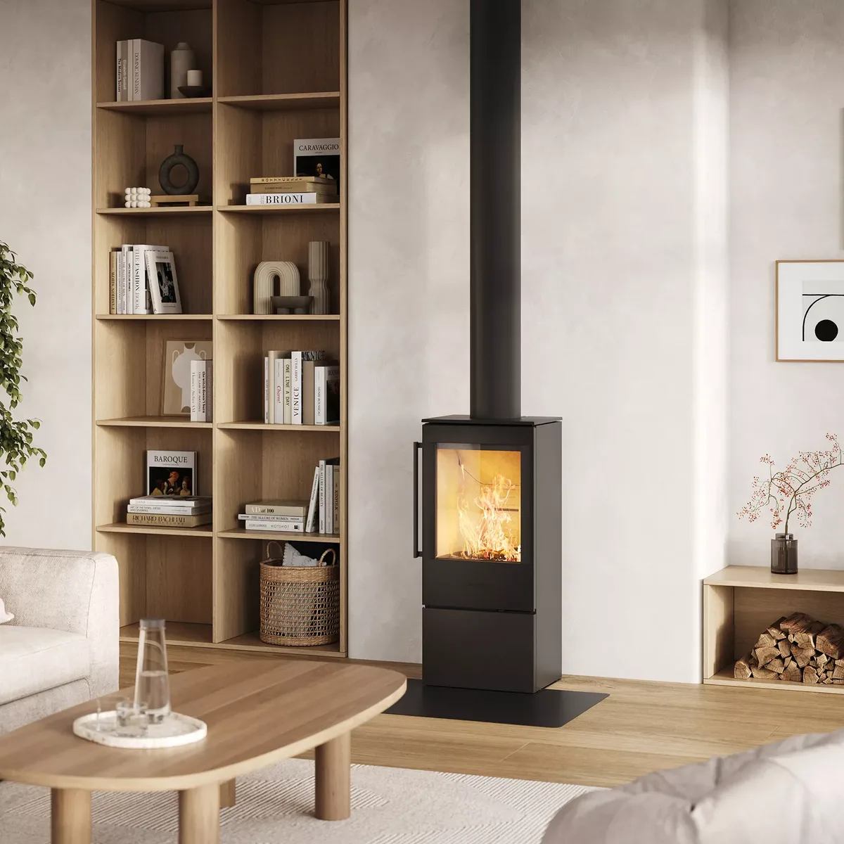 HWAM 5240C, poêle à bois
