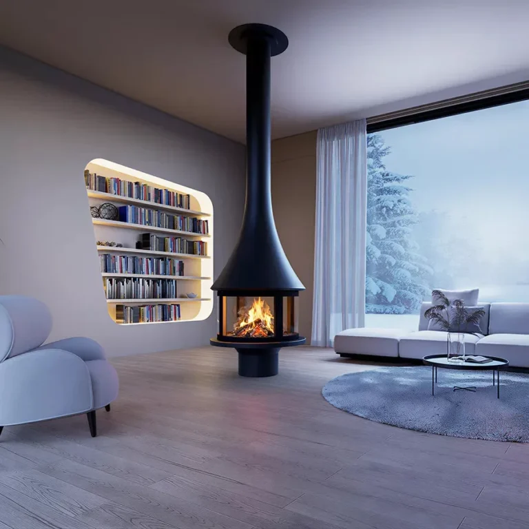 JC BORDELET Marina 993 CFFP, cheminée design