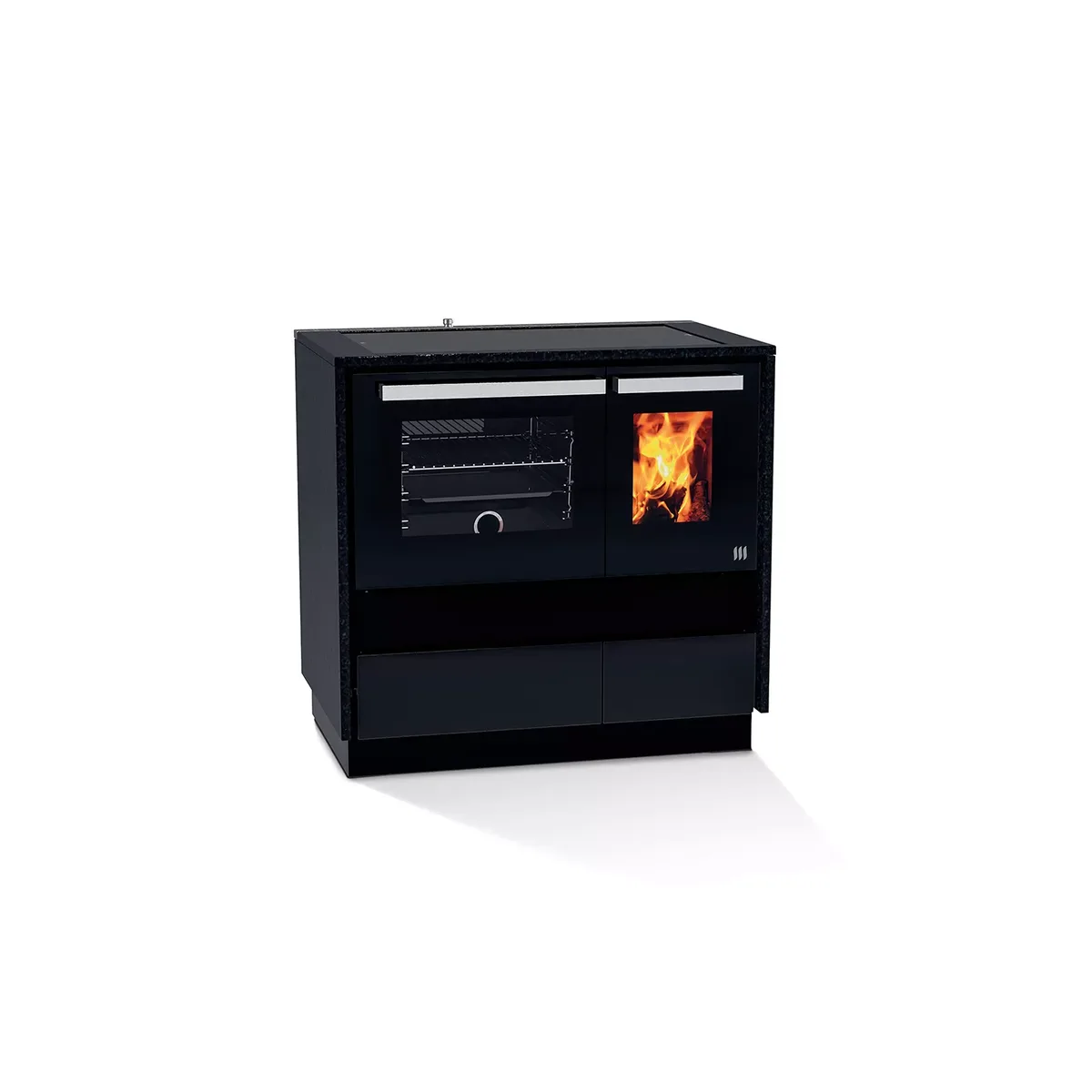 LOHBERGER DACHSTEIN MODERN, cuisinière à bois
