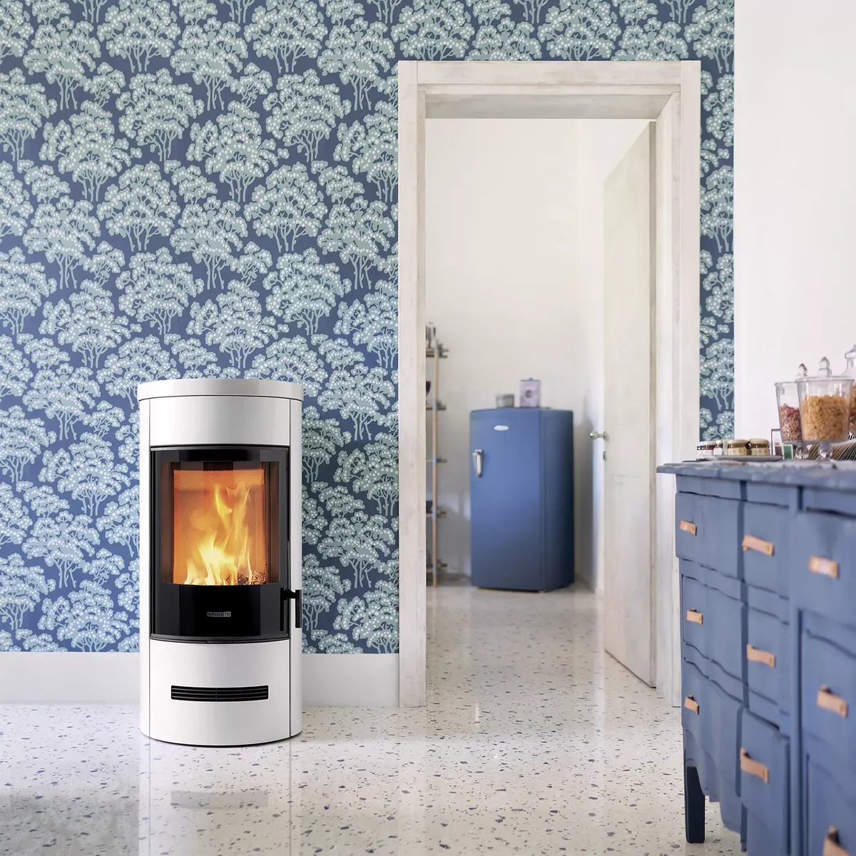 PIAZZETTA E129M, poêle à bois