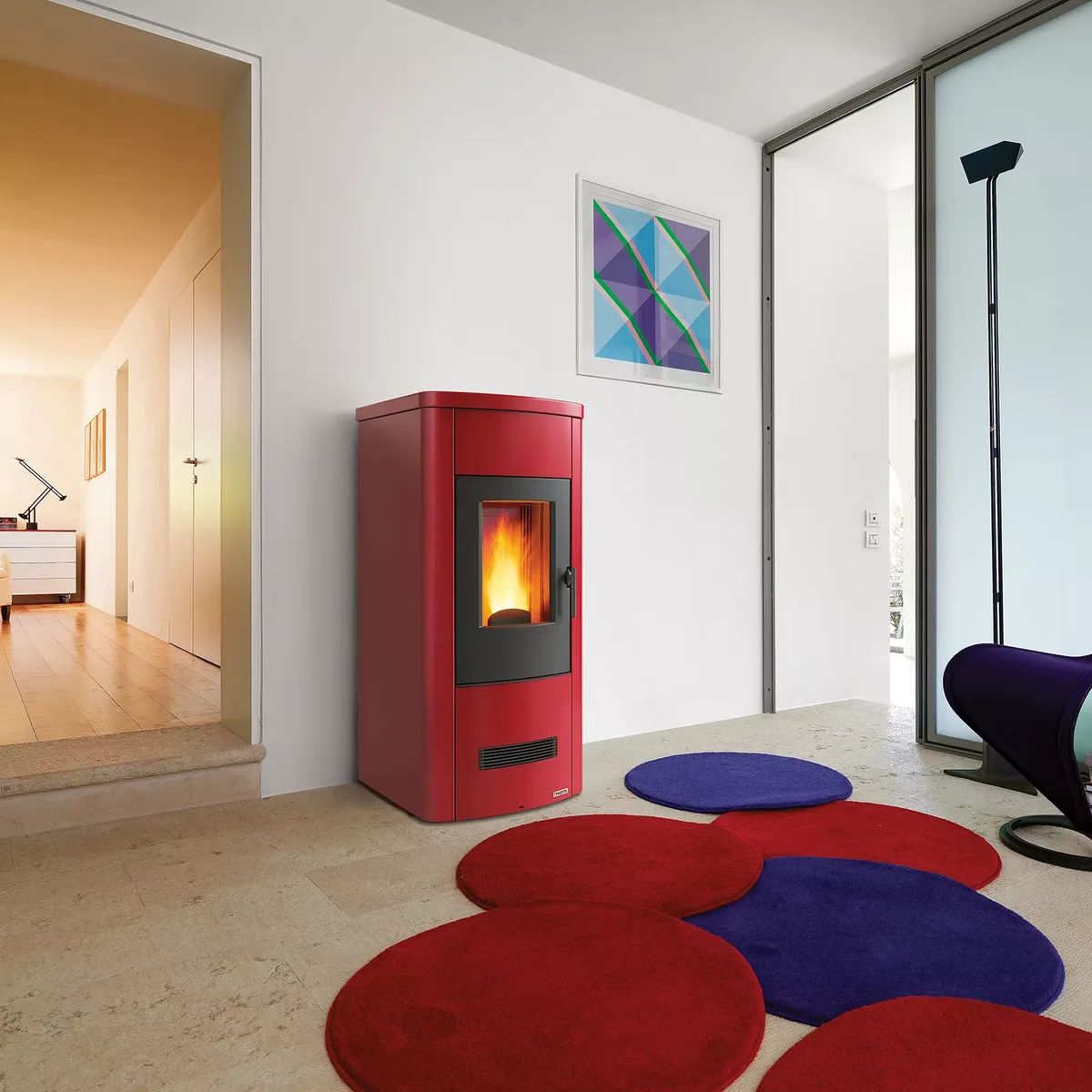 PIAZZETTA P120, poêle à granulés